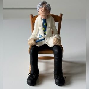 Diana Manning Family Of Friends Doctor Shelf Sitter Figurine Limited Edition